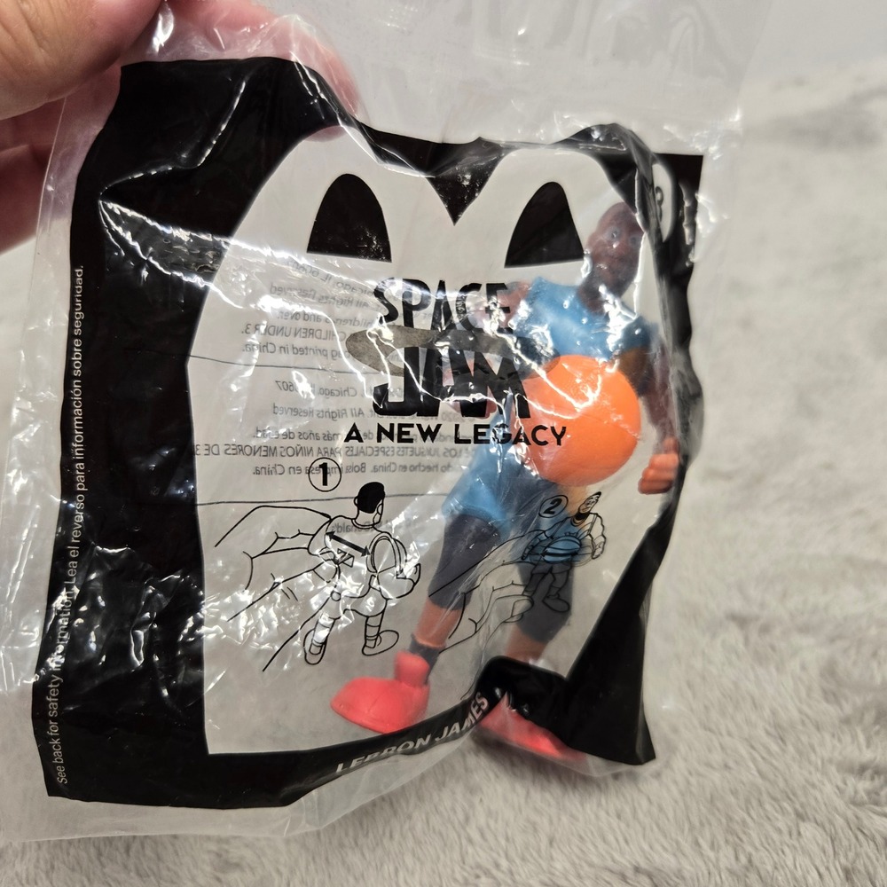McDonalds Space Jam A New Legacy LeBron James Happy Meal Toy 2021 Sealed